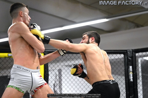 2023-11-18 Milano in the Cage 11 01439 IMMAF - Federico Pintus-Fabio Gsell